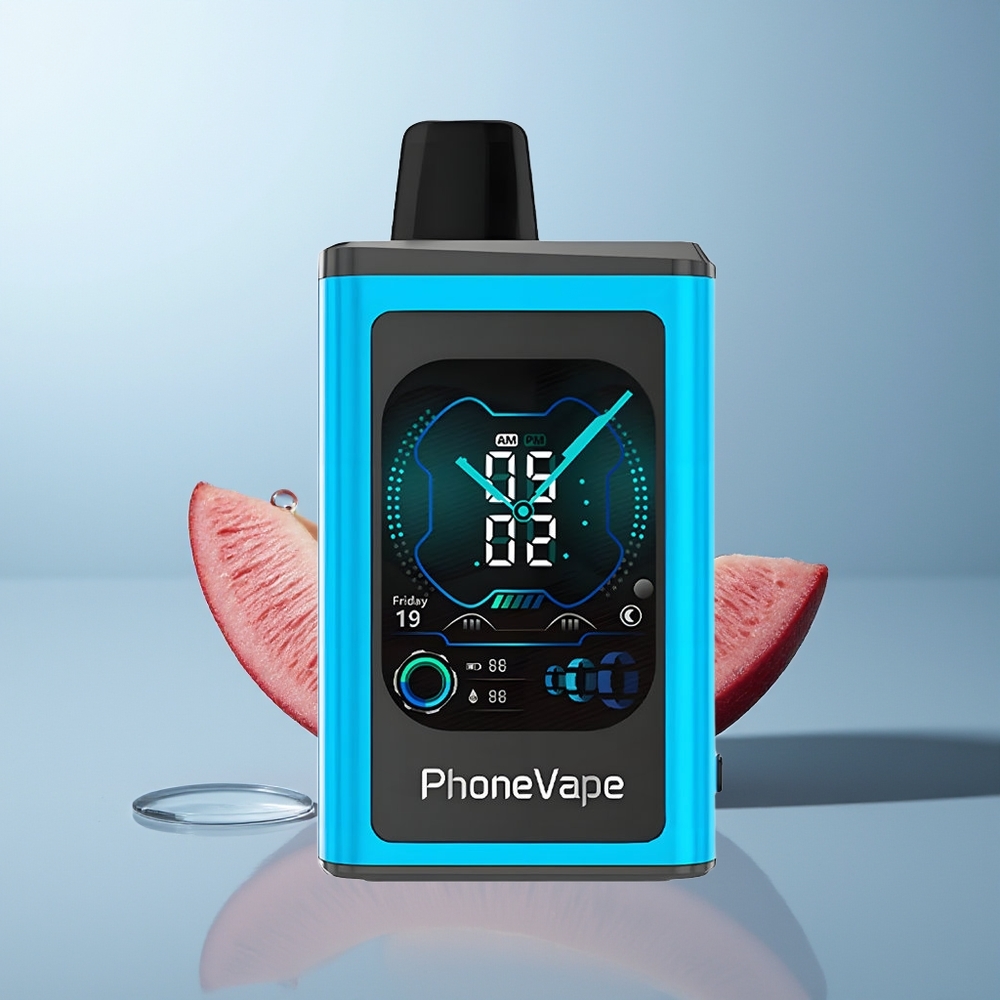 Wholesale Canada JNR PhoneVape 30000 puffs App Controlled Blue Razz Ice Disposable Vape