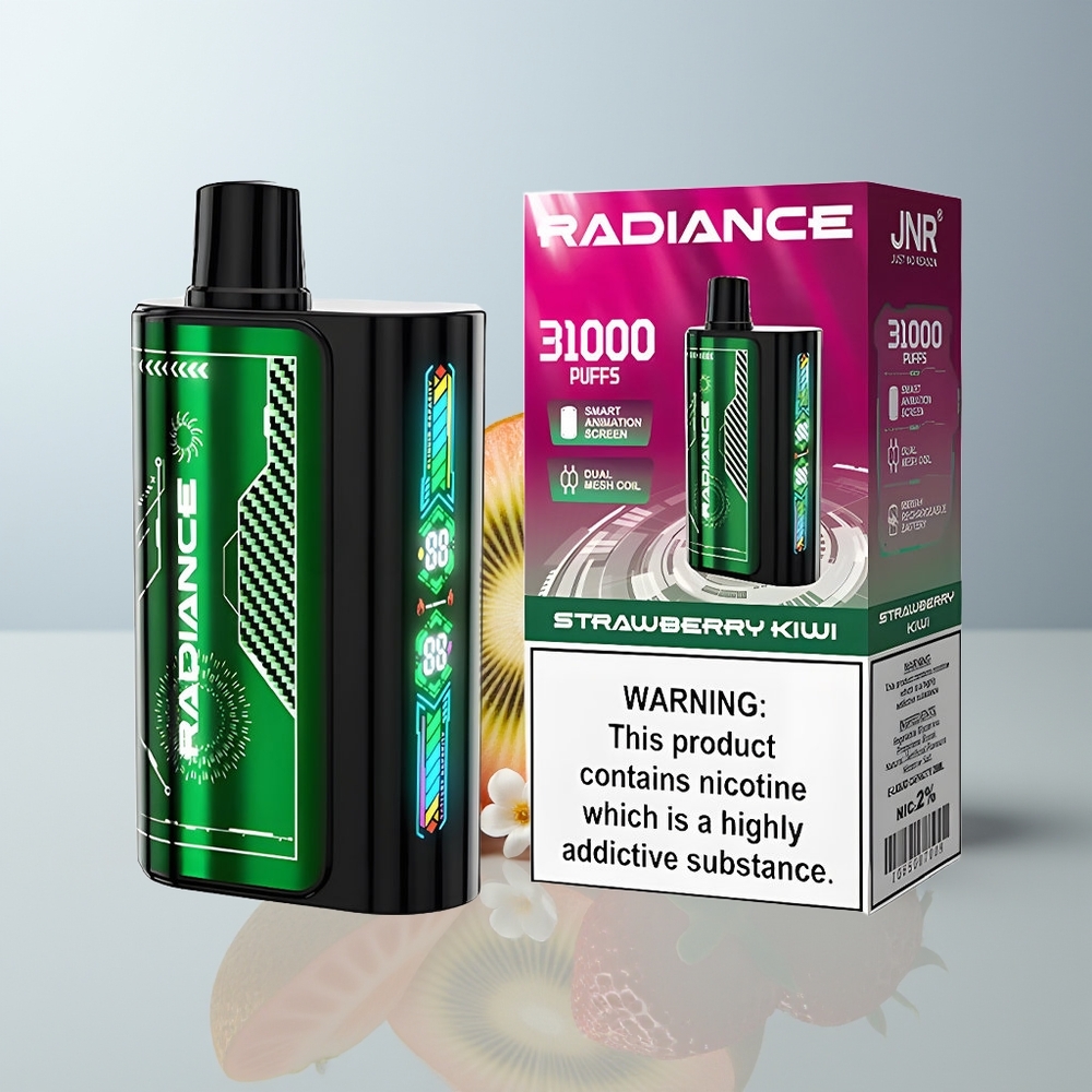 Wholesale Canada JNR Radiance 31000 Puffs 28ml Strawberry Kiwi