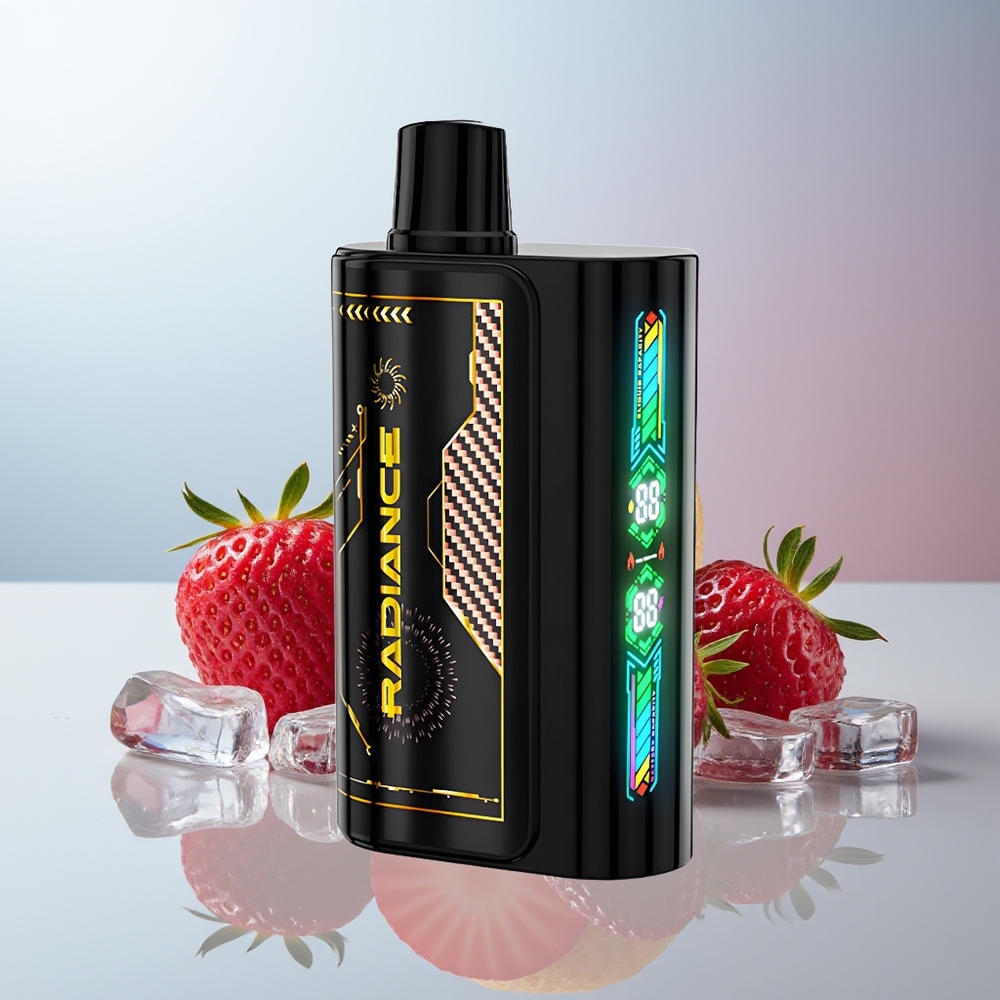 Wholesale Canada JNR Radiance 31000 Puffs 28ml Strawberry Raspberry Cherry Ice