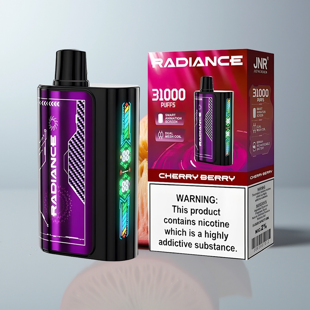 Wholesale Canada JNR Radiance 31000 Puffs Dual Mesh Cherry Berry