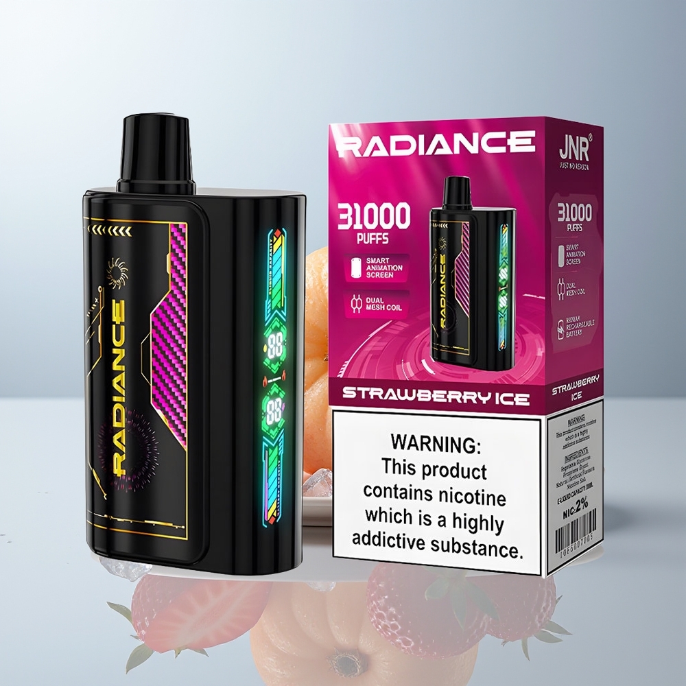 Wholesale Canada JNR Radiance 31000 Puffs Dual Mesh Strawberry Ice