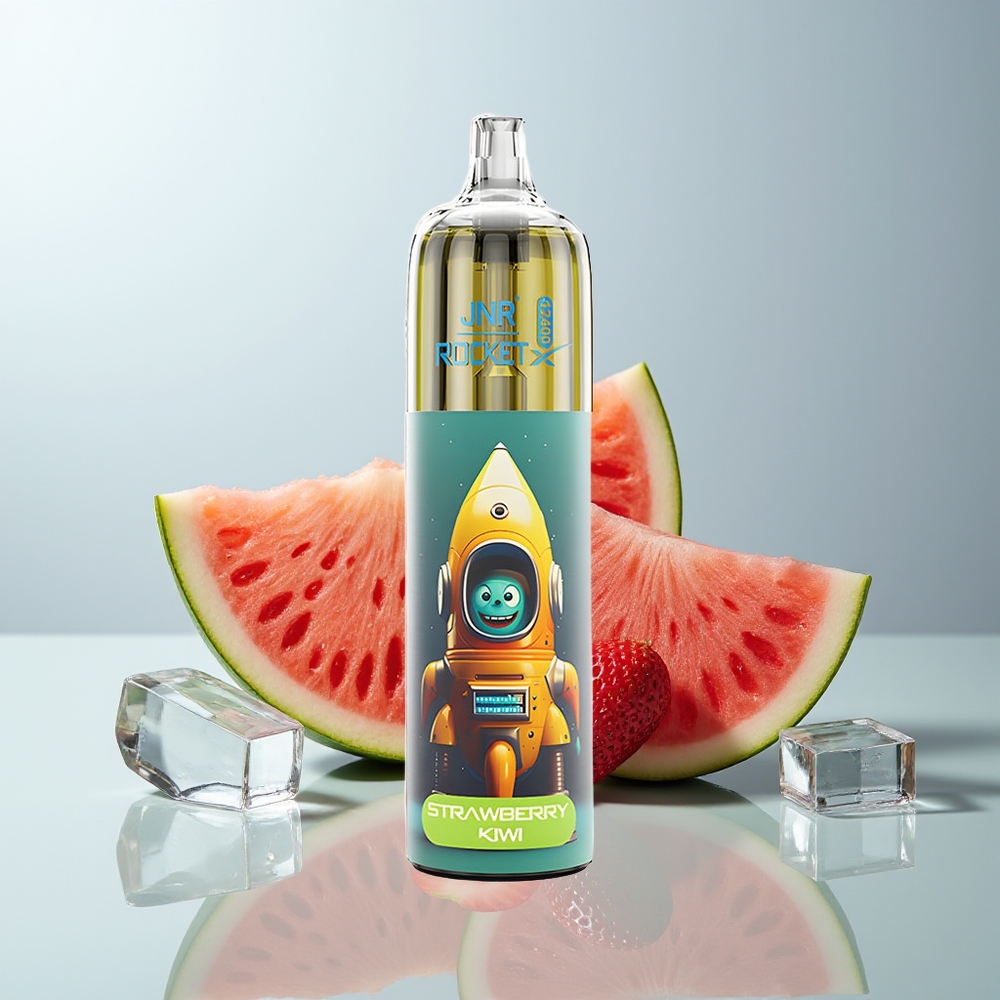 Wholesale Canada JNR Rocket-X 12400 Puffs 850mAh 25ml Strawberry Watermelon Ice Disposable Vape