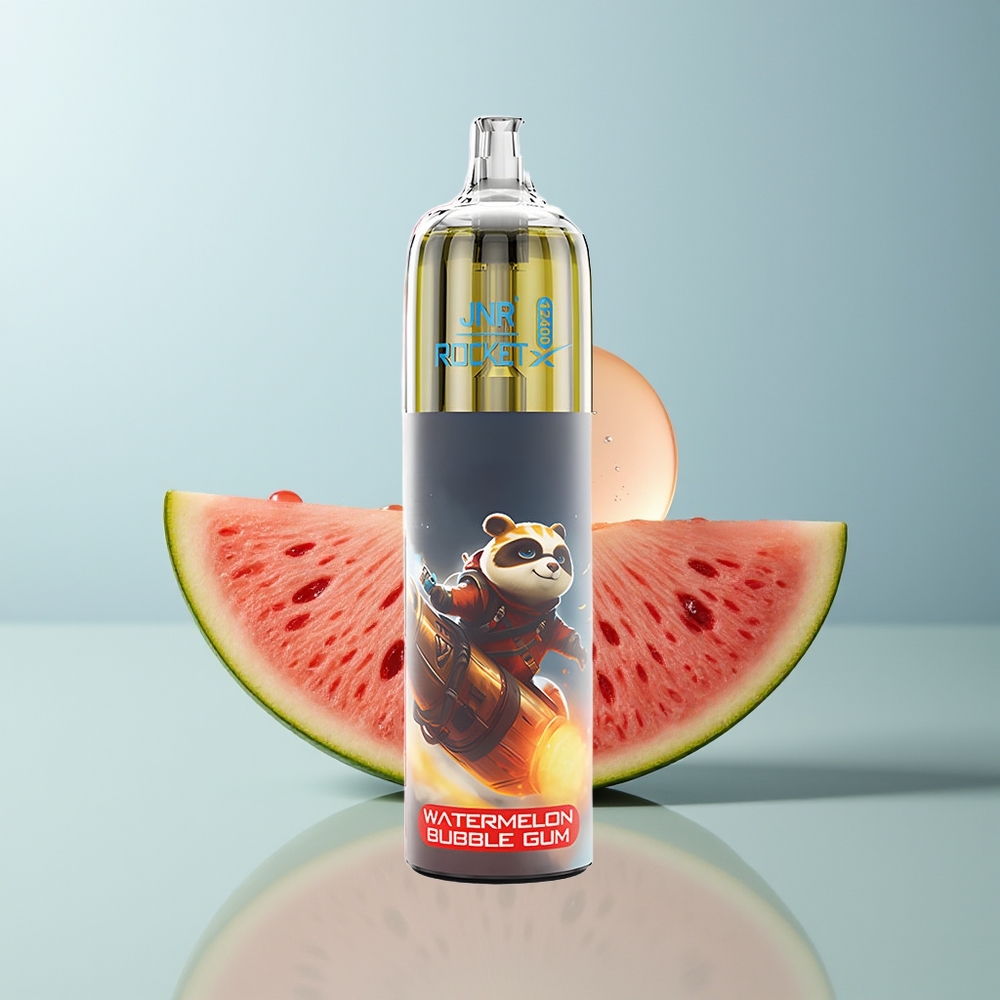 Wholesale Canada JNR Rocket-X 12400 Puffs 850mAh 25ml Watermelon Bubble Gum Disposable Vape