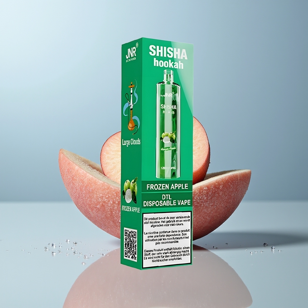 Wholesale Canada JNR Shisha Hookah 12000 Puffs 750mAh Frozen Apple