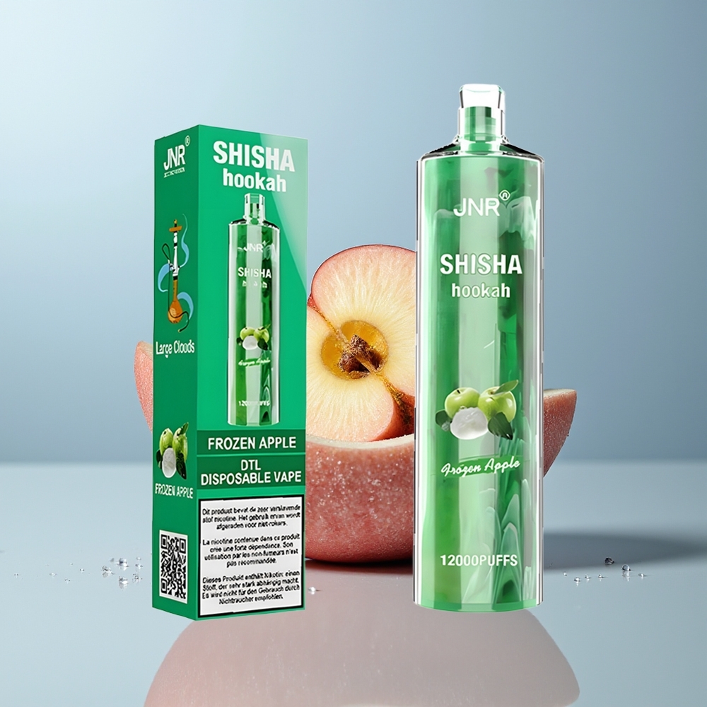 Wholesale Canada JNR Shisha Hookah 12000 Puffs 750mAh Frozen Apple