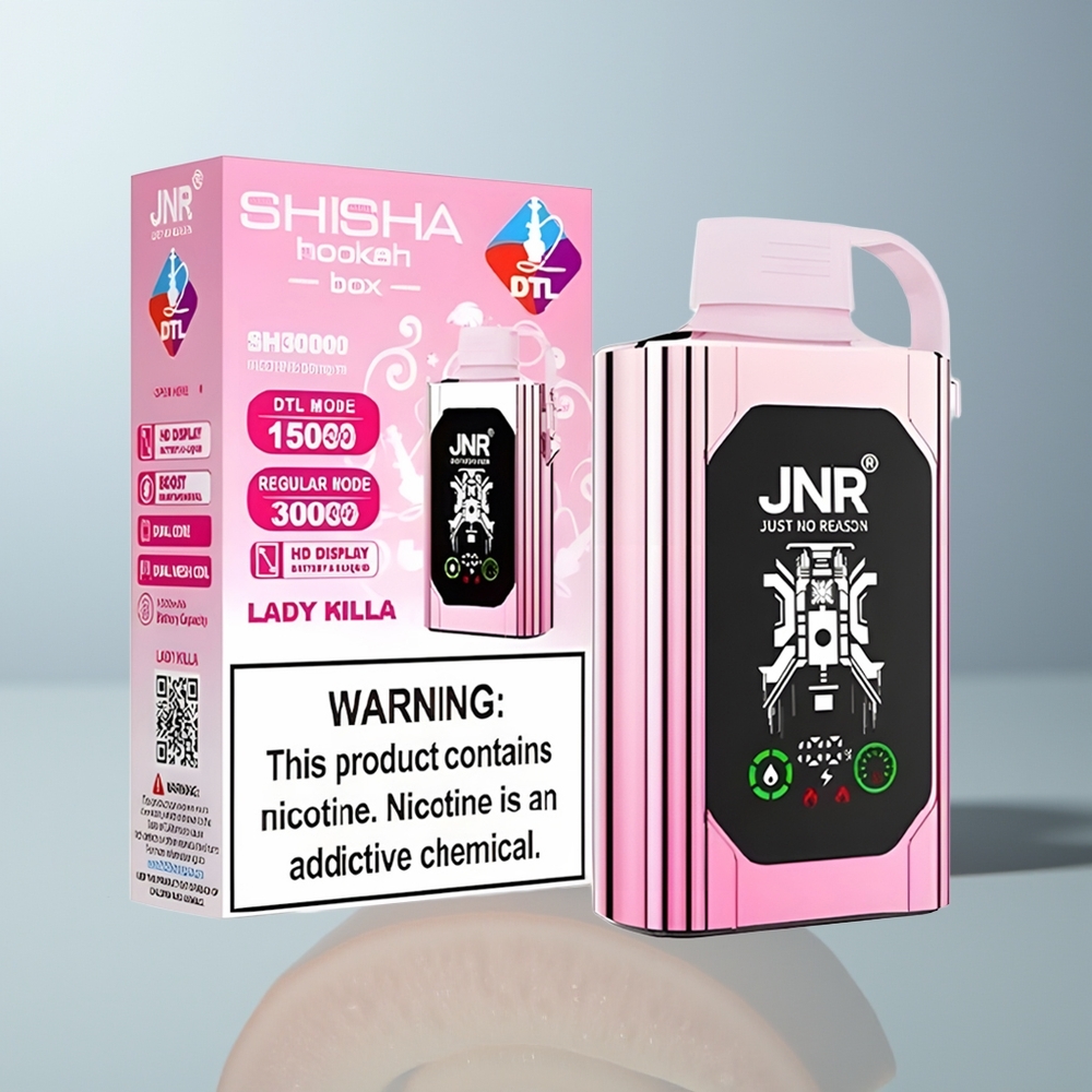 Wholesale Canada JNR Shisha Hookah Box 20500 Puffs 25ml Lady Killa