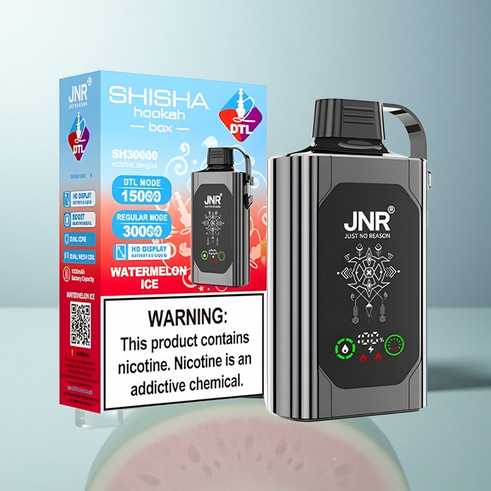 Wholesale Canada JNR Shisha Hookah Box 20500 Puffs 25ml Watermelon Ice