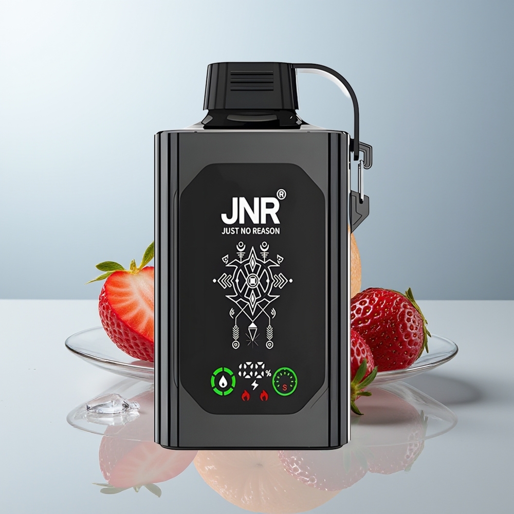 Wholesale Canada JNR Shisha Hookah Box 20500 Puffs Dual Mesh Coil Strawberry Ice
