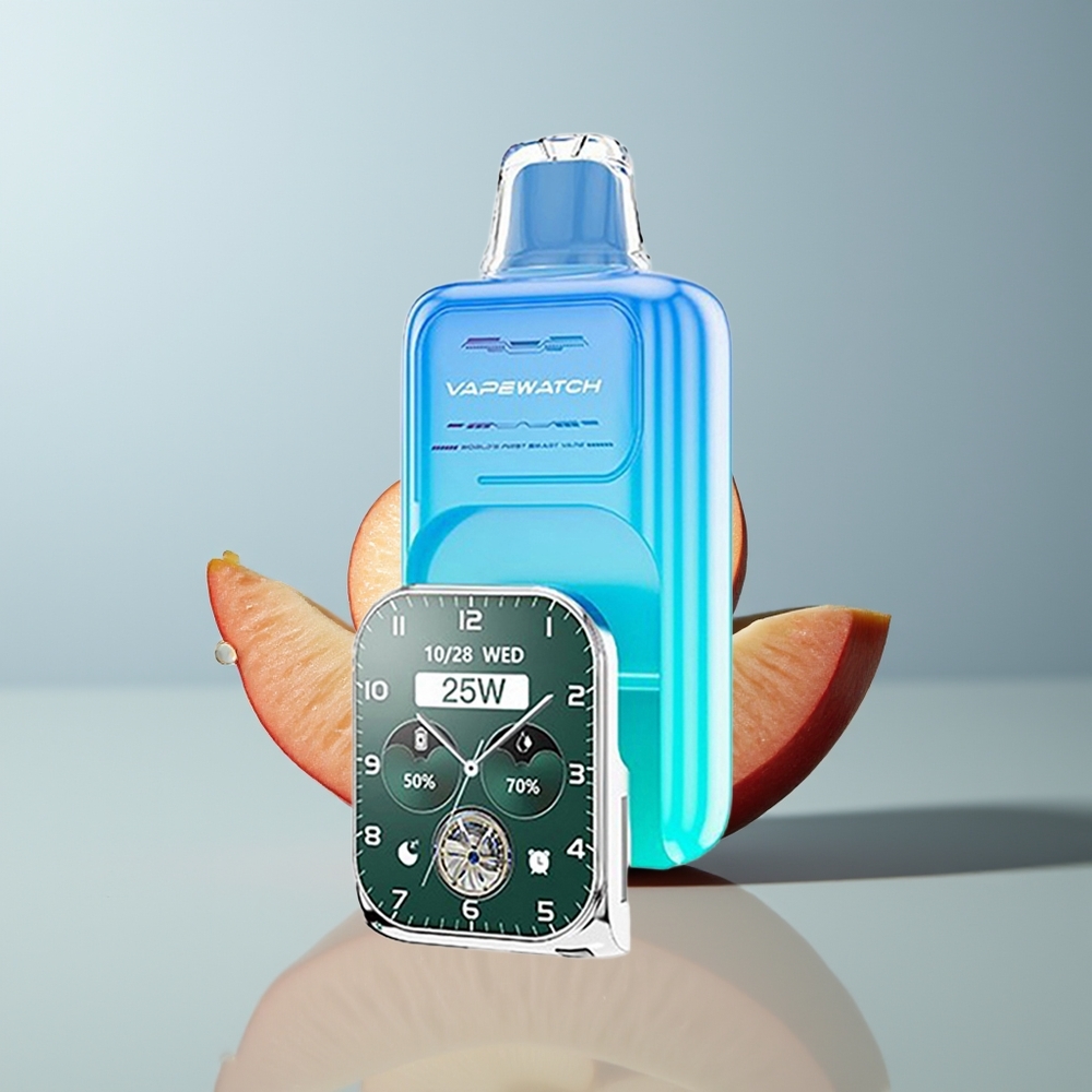 Wholesale Canada JNR VapeWatch 30000 Puffs 1000mAh Dual Mesh Sour Apple Ice