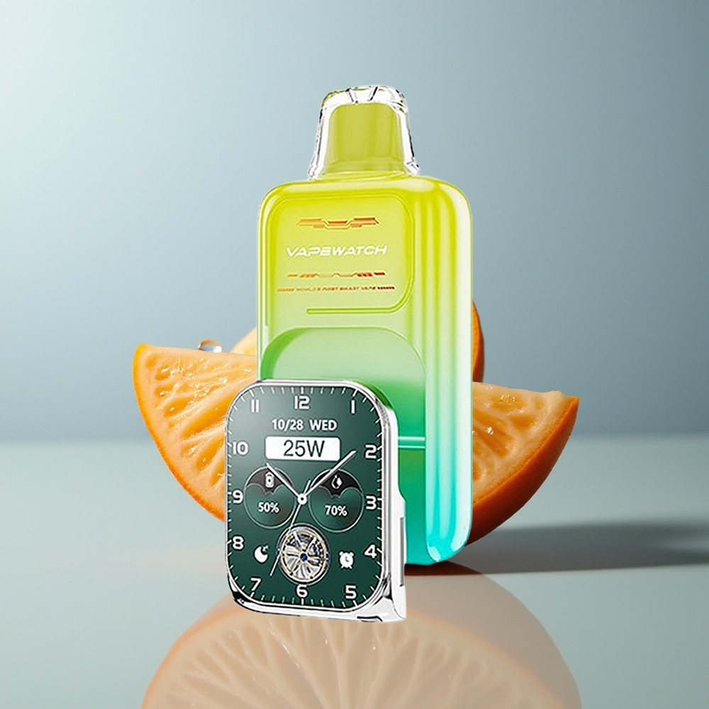 Wholesale Canada JNR VapeWatch 30000 Puffs 19mL Dual Mesh Coil Orange Mango