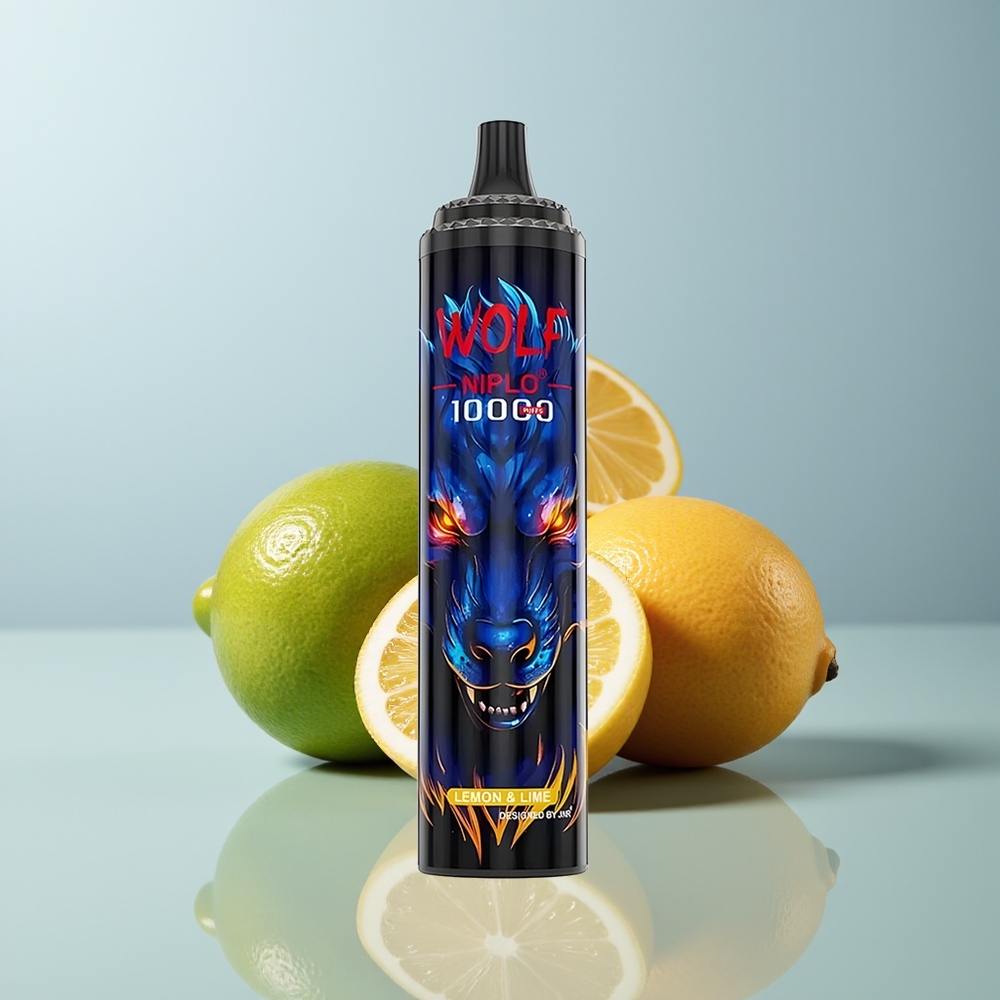 Wholesale Canada JNR Wolf Niplo 10000 Puffs 20ml Lemon  Lime