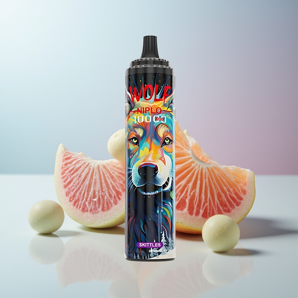 Wholesale Canada JNR Wolf Niplo 10000 Puffs 20ml Skittles