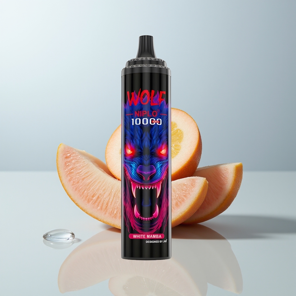 Wholesale Canada JNR Wolf Niplo 10000 Puffs 20ml White Mamba