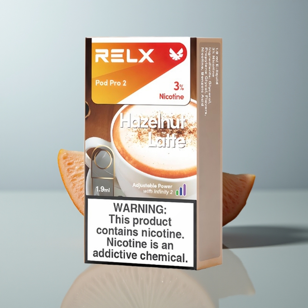 Wholesale Canada RELX Pod Pro 2 600 Puffs 19ml Hazelnut Latte