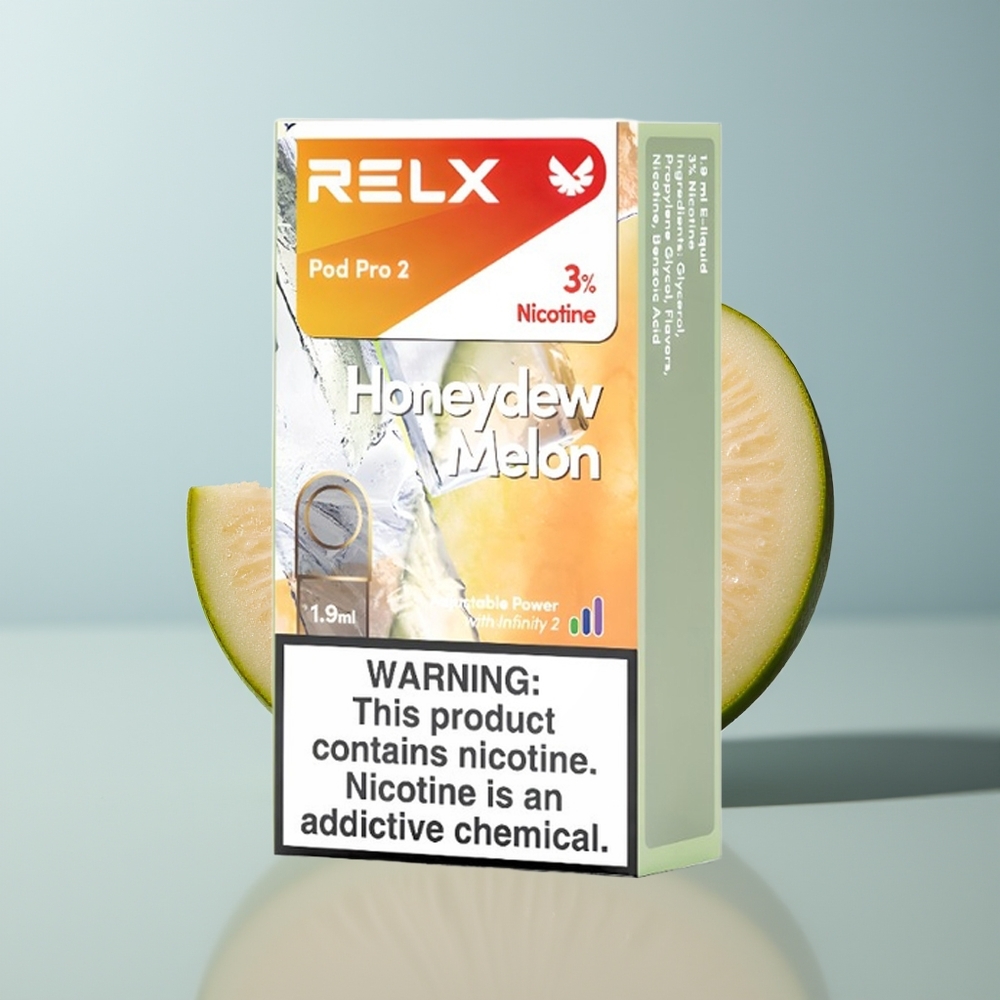 Wholesale Canada RELX Pod Pro 2 600 Puffs 19ml Honeydew Melon