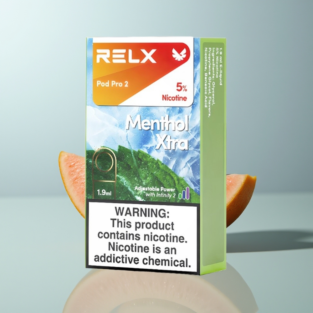 Wholesale Canada RELX Pod Pro 2 600 Puffs 19ml Menthol Xtra