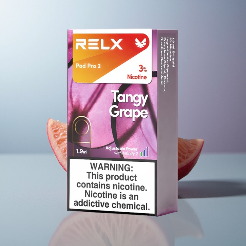 Wholesale Canada RELX Pod Pro 2 600 Puffs 19ml Tangy Grape
