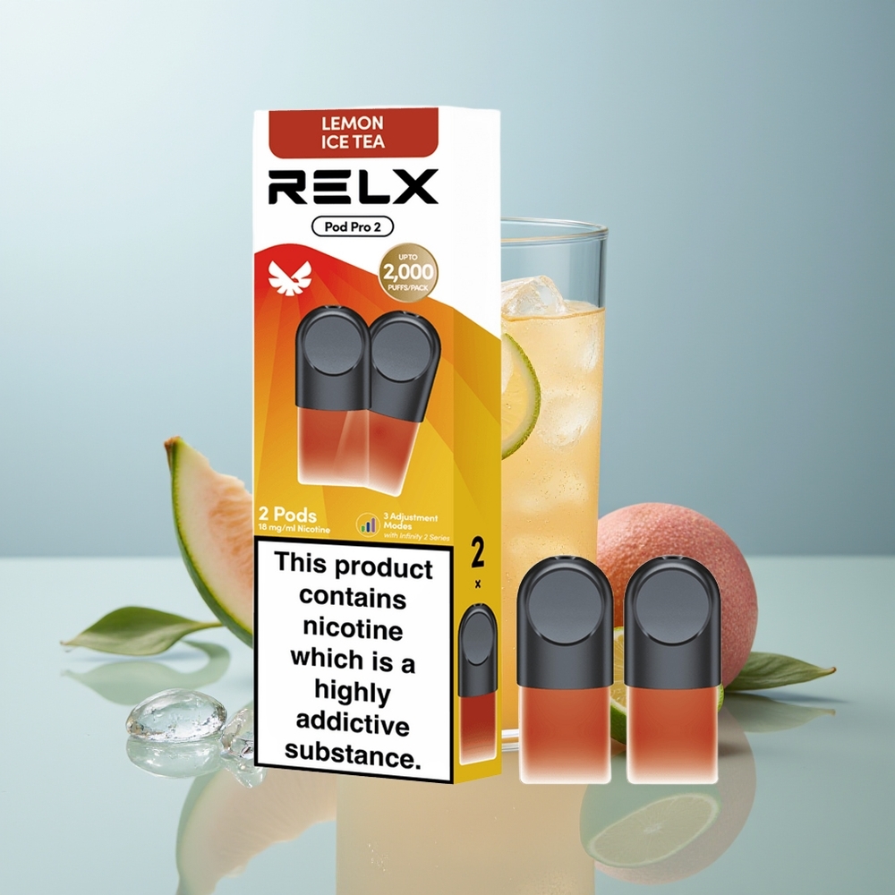 Wholesale Canada RELX Pod Pro 2 600 Puffs 19ml Tea-Lemon Ice Tea
