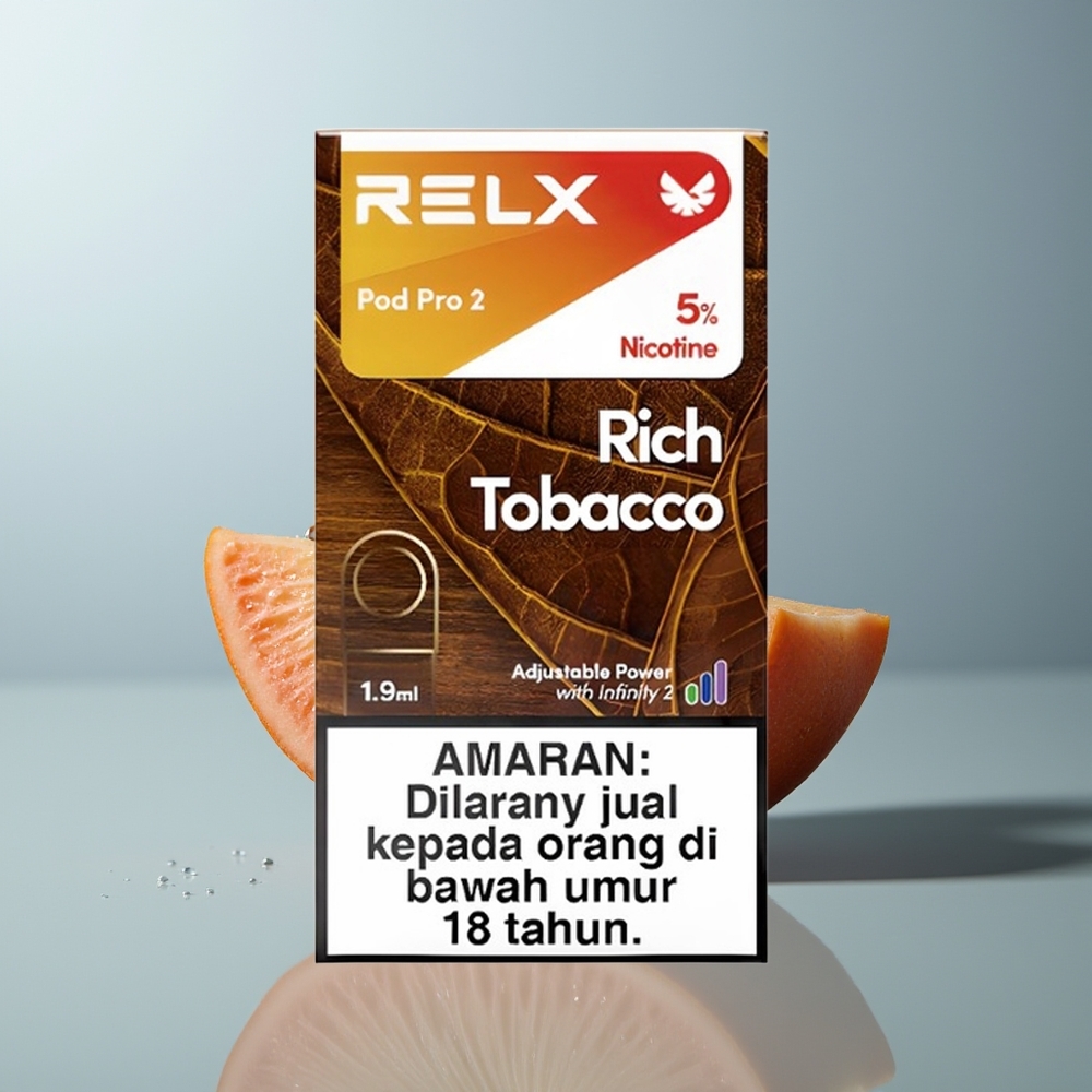 Wholesale Canada RELX Pod Pro 2 600 Puffs 3 Voltage Adjustment Rich Tobacco