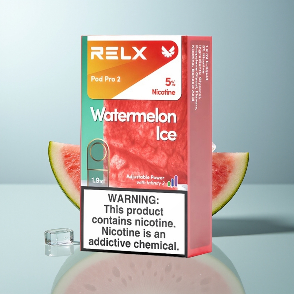 Wholesale Canada RELX Pod Pro 2 600 Puffs Watermelon Ice 19ml