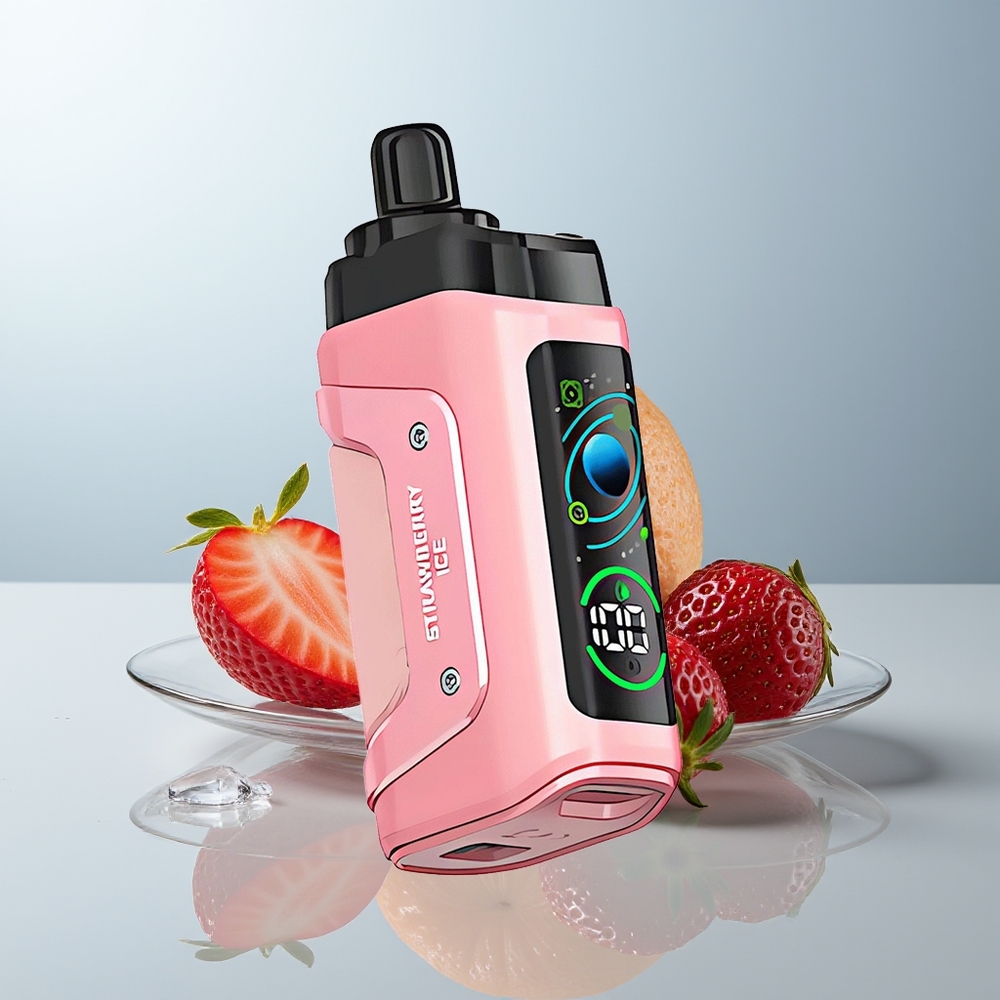 Wholesale Canada Razz Bar 45000 Puffs Adjustable Airflow Strawberry Ice Disposable Vape