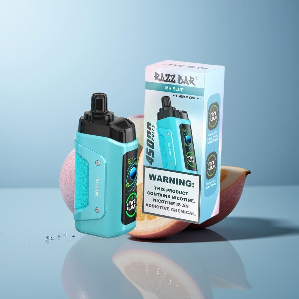 Wholesale Canada Razz Bar 45000 Puffs Rechargeable Mr Blue