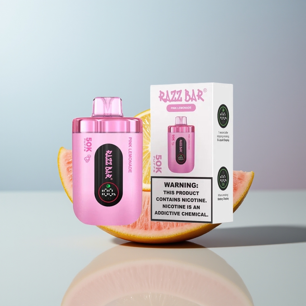 Wholesale Canada Razz Bar 50000 Puffs 10 Ohm Pink Lemonade
