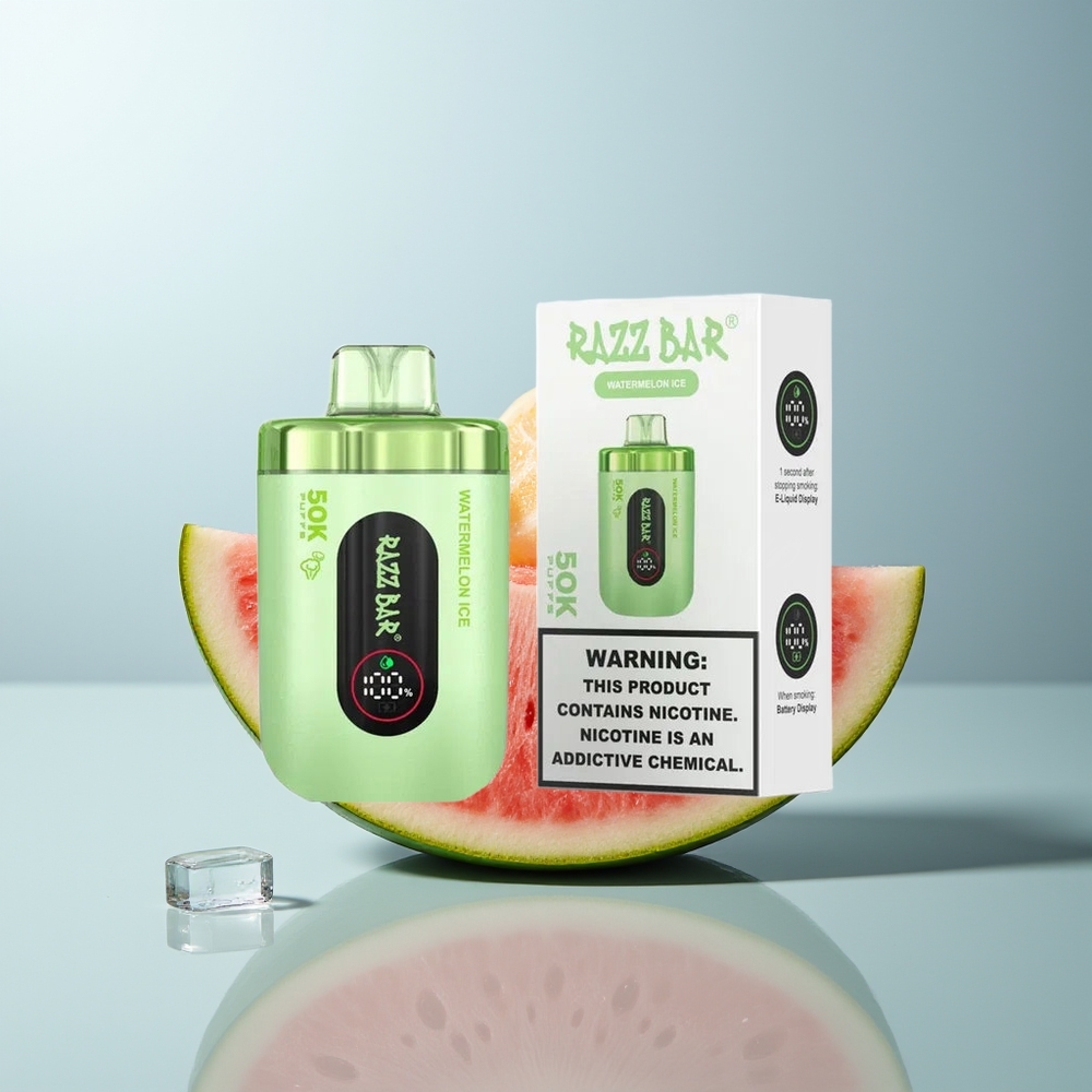 Wholesale Canada Razz Bar 50K Puffs 2 Nicotine Watermelon Ice