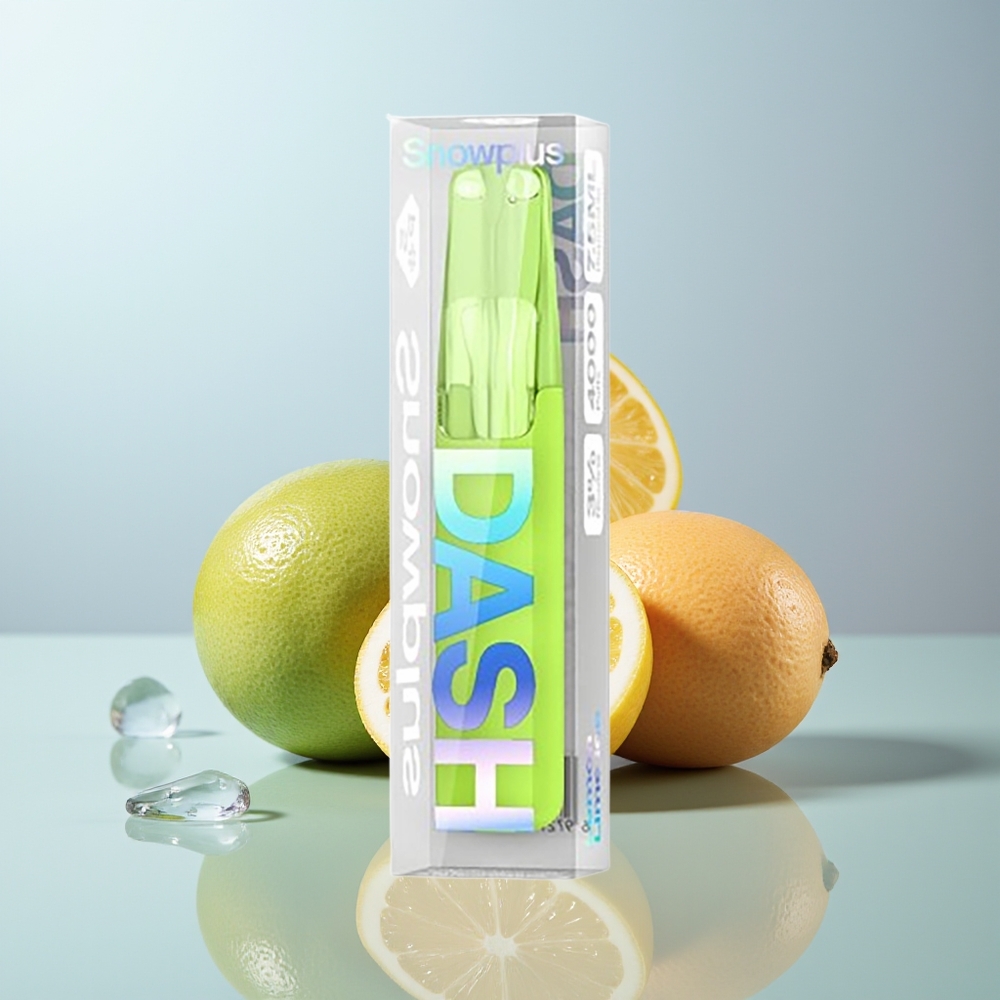 Wholesale Canada Snowplus Dash 4000 Puffs 75mL Lemon Lime Ice