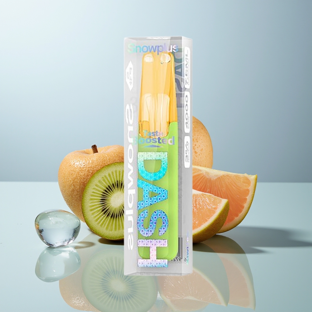 Wholesale Canada Snowplus Dash 4000 Puffs 75ml Kiwi Ice