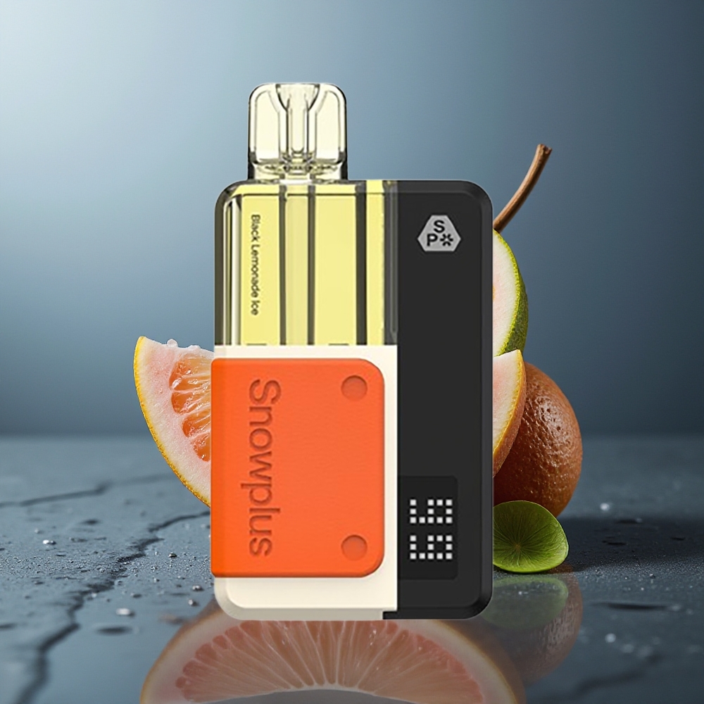 Wholesale Canada Snowplus Swift 5000 Puffs Dual Mesh 1000 mAh Black Lemonade Ice