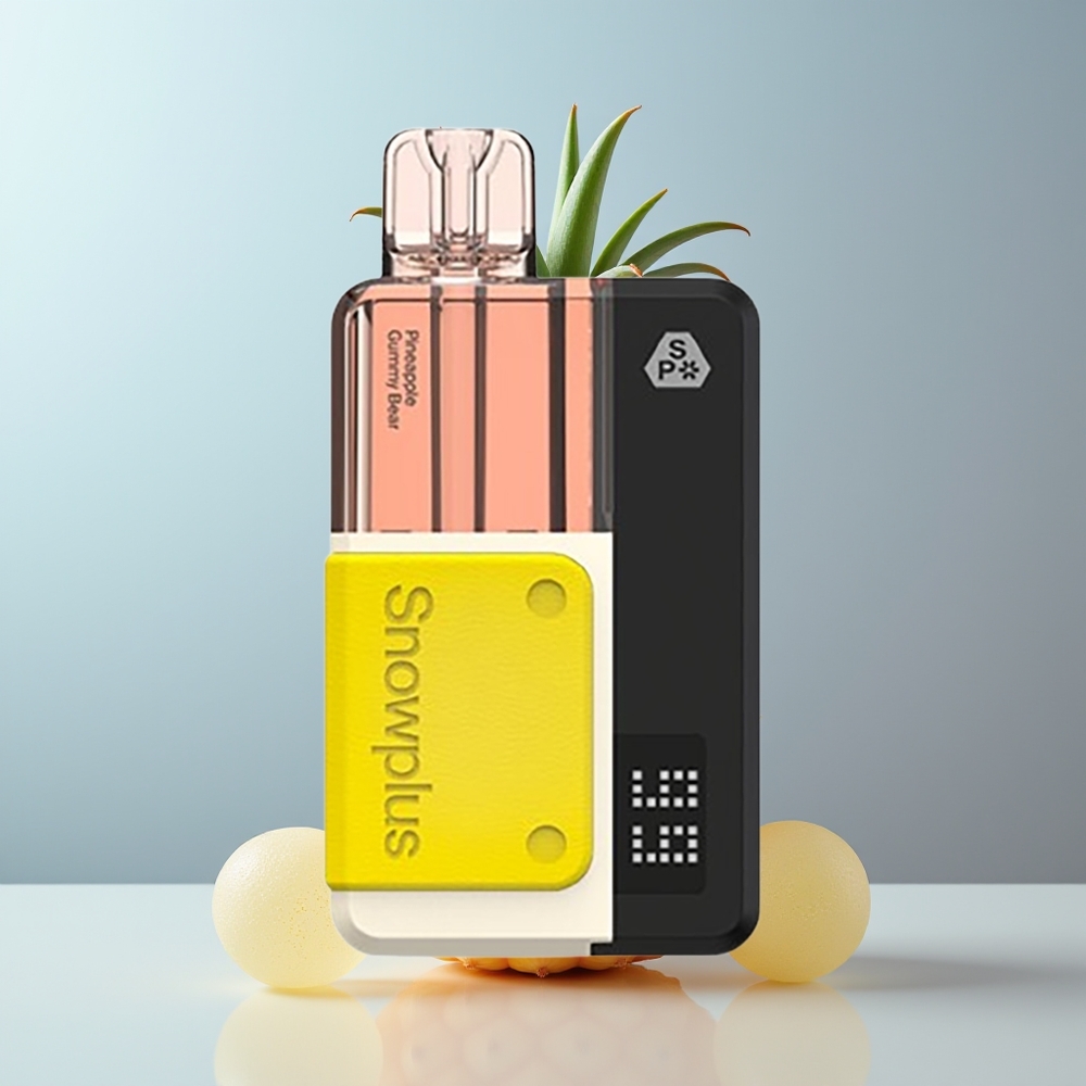 Wholesale Canada Snowplus Swift 5000 Puffs Dual Mesh 1000 mAh Pineapple Gummy Bear