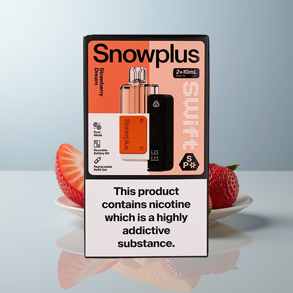 Wholesale Canada Snowplus Swift 5000 Puffs Dual Mesh 1000mAh Strawberry Dream