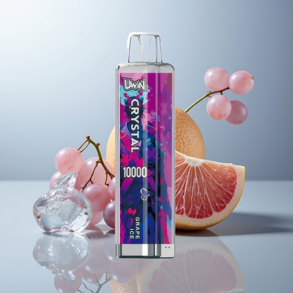 Wholesale Canada Uwin Crystal 10000 Puffs RGB Grape Ice Disposable Vape