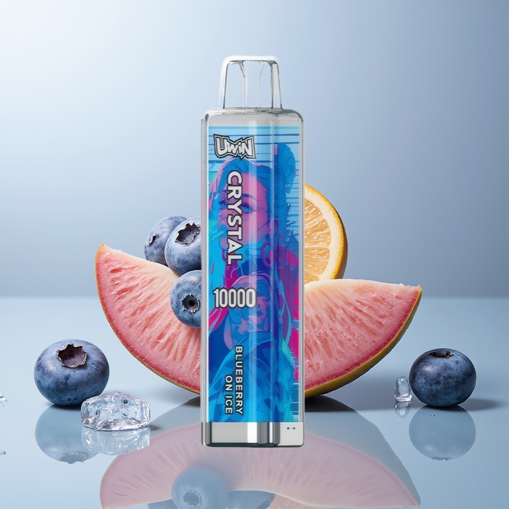 Wholesale Canada Uwin Crystal 10000 Puffs RGB Lights Blueberry On Ice