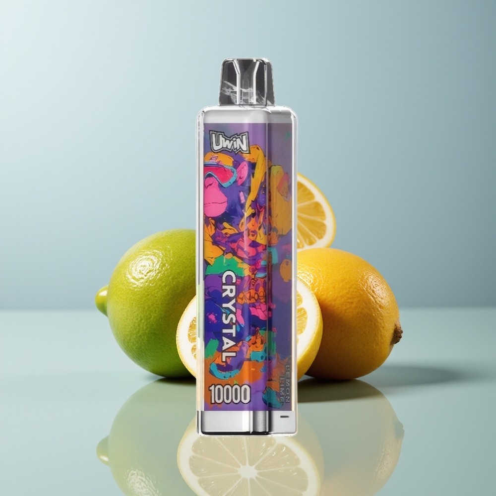 Wholesale Canada Uwin Crystal 10000 Puffs RGB Lights Lemon Lime