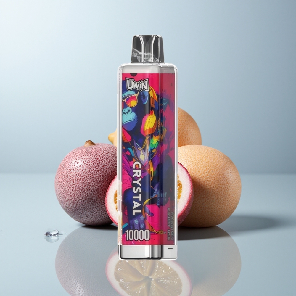 Wholesale Canada Uwin Crystal 10000 Puffs RGB Lights Passion Fruit Ice