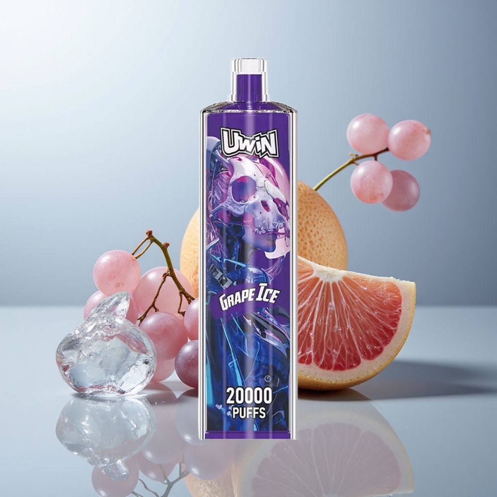 Wholesale Canada Uwin Shisha Hookah Crystal 20000 Puffs 22ml Grape Ice
