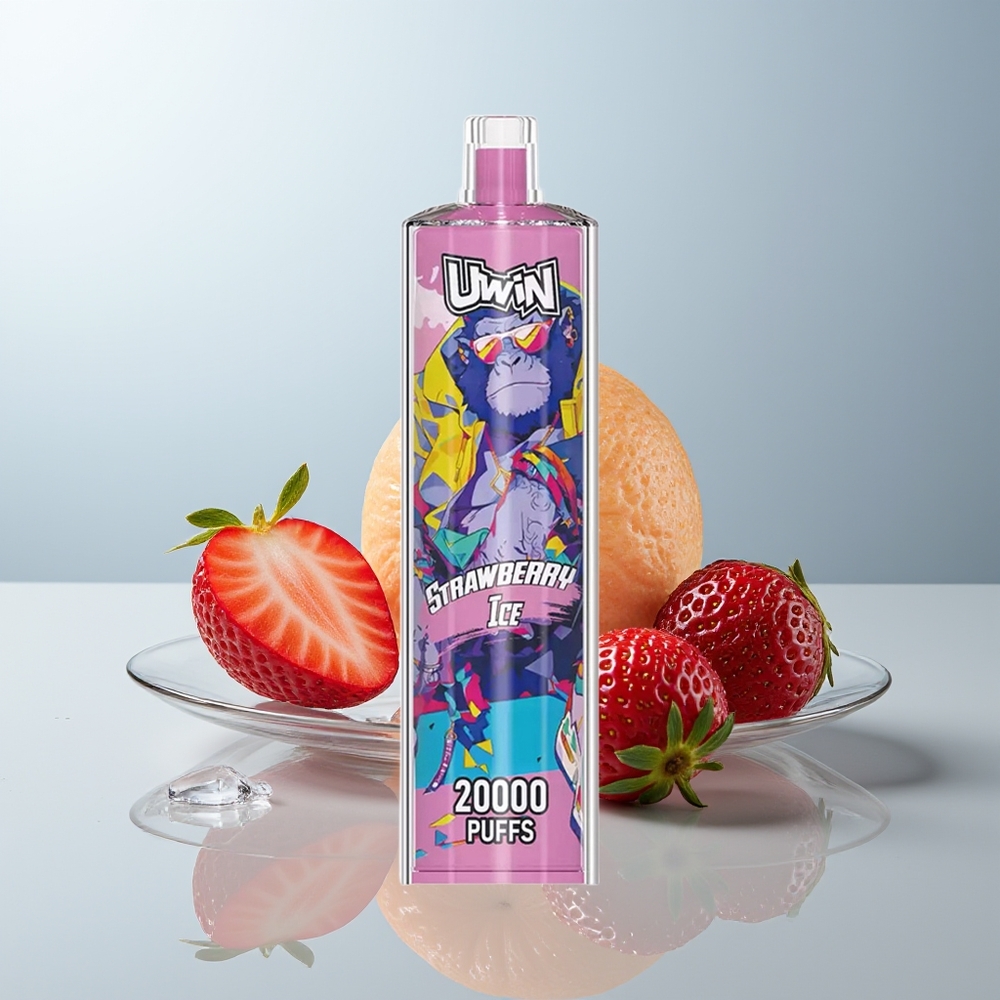 Wholesale Canada Uwin Shisha Hookah Crystal 20000 Puffs 22ml Strawberry Ice