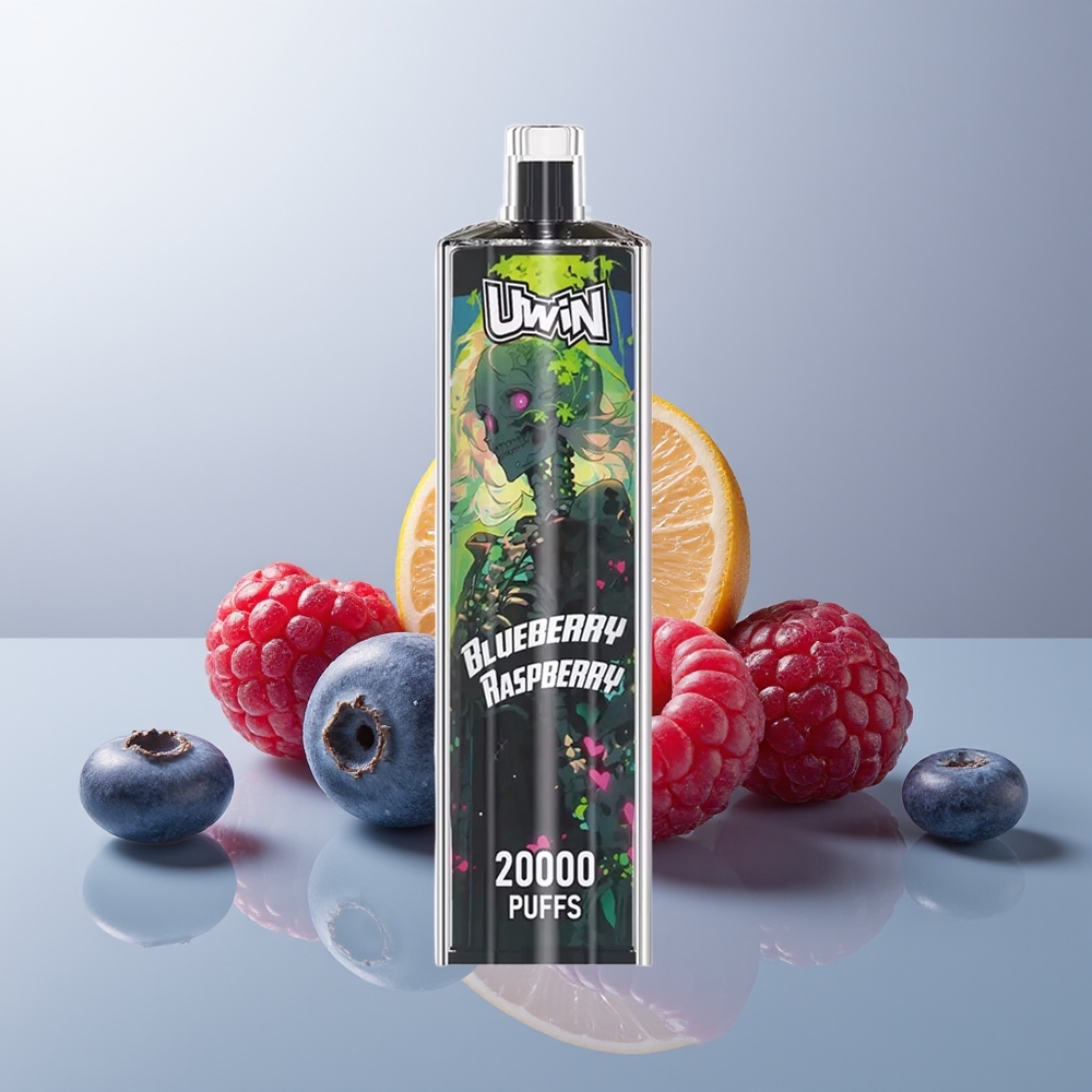 Wholesale Canada Uwin Shisha Hookah Crystal 20000 Puffs Mesh Blueberry Raspberry
