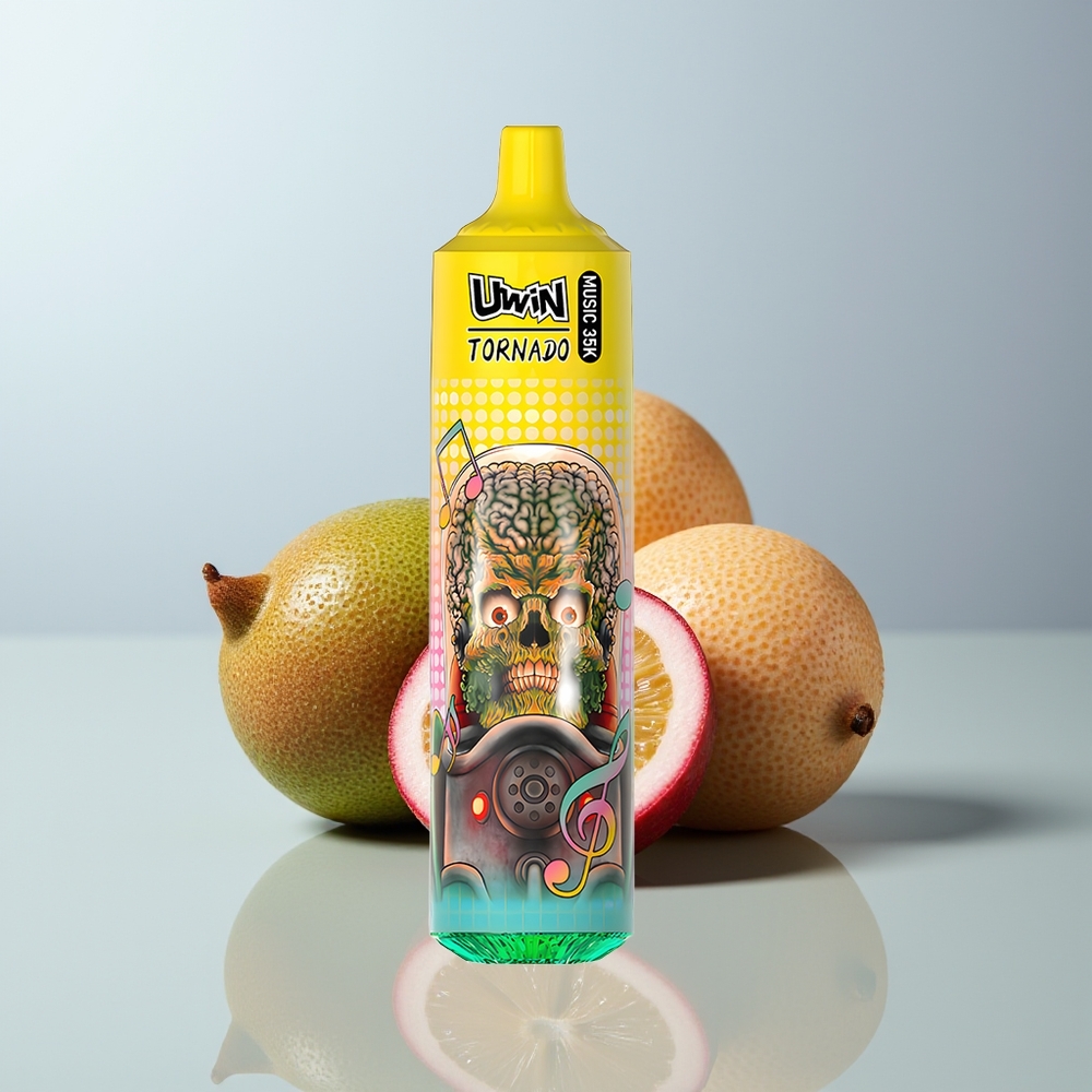 Wholesale Canada Uwin Tornado 35K 600mAh Type-C Kiwi Passion Fruit Guava Disposable Vape
