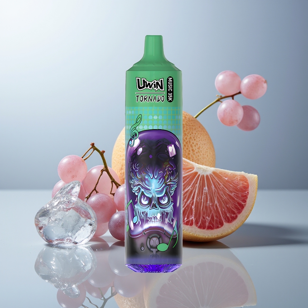 Wholesale Canada Uwin Tornado 35K Rechargeable Grape Ice Disposable Vape