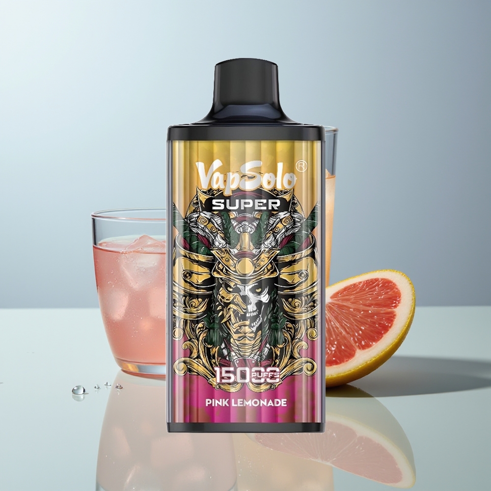 Wholesale Canada VapSolo Super 15000 Puffs 40ml Pink Lemonade