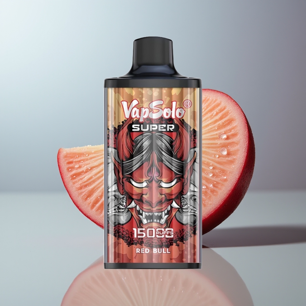 Wholesale Canada VapSolo Super 15000 Puffs 850mAh Mesh Coil Red Bull