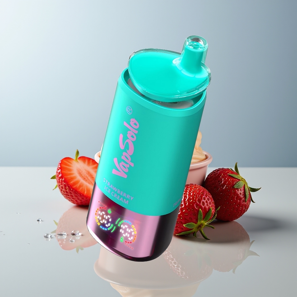 Wholesale Canada VapSolo Triple 30000 Puffs 40ml Strawberry Ice Cream