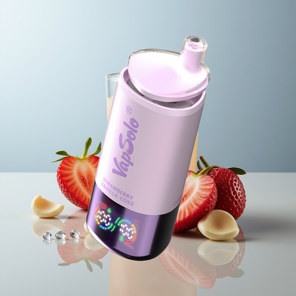 Wholesale Canada VapSolo Triple 30000 Puffs 40ml Strawberry Vanilla Coke