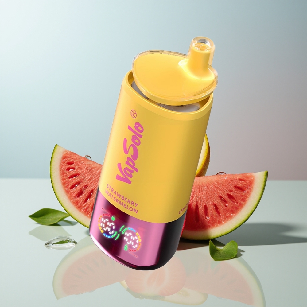 Wholesale Canada VapSolo Triple 30000 Puffs 40ml Strawberry Watermelon  Lemon Peach