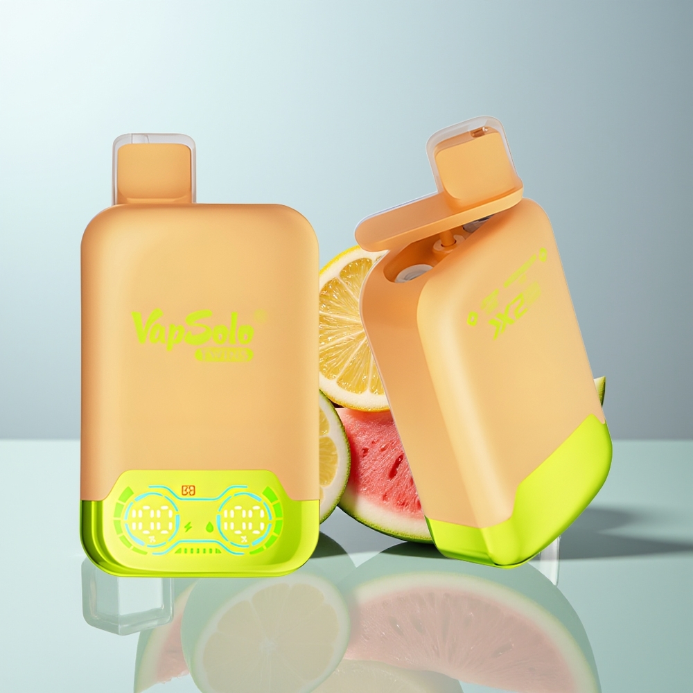 Wholesale Canada VapSolo Twins 20000 Puffs 40ml Lemon Lime  Watermelon Ice