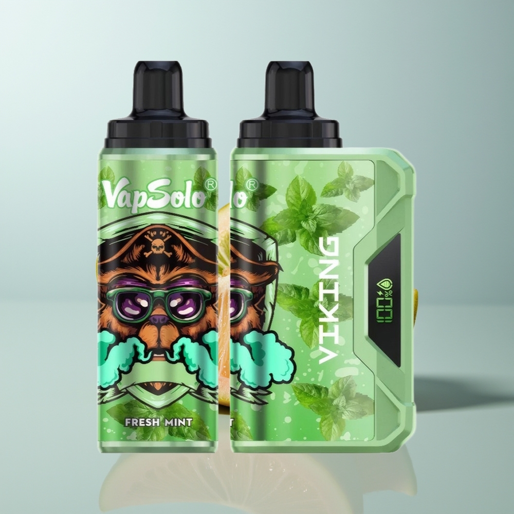 Wholesale Canada VapSolo VIKING 12000 Puffs 22ml Fresh Mint