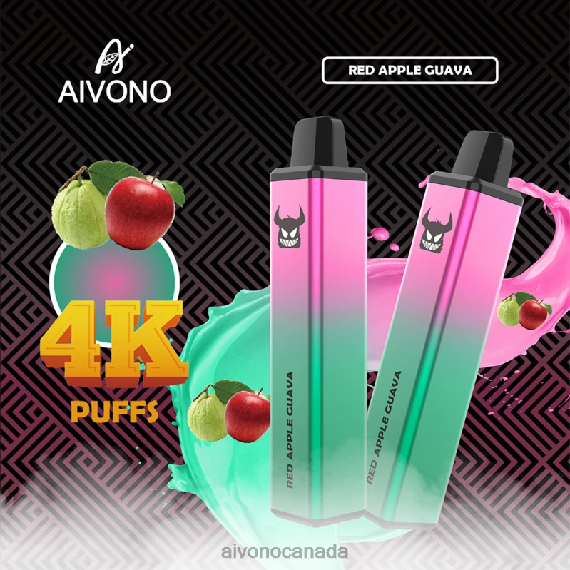 Aivono AIM FREAK 4000 Red Apple Guava RBX2X257 - Aivono Vape